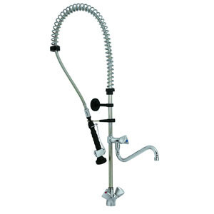 Klarco Pre-Rinse Unit Single Hole Connection, 3/4 Inch Inlet