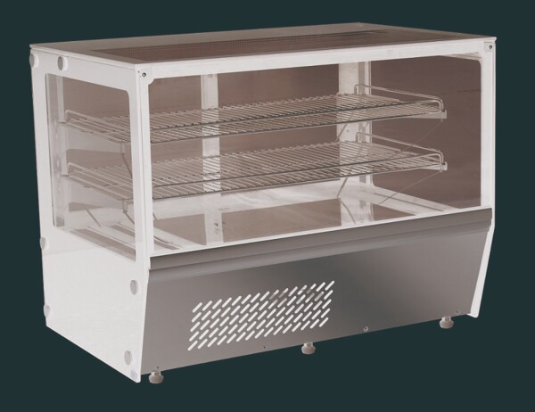 Combisteel Cold Display 125L, Curved Glass, LED Lighting