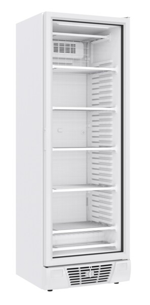 Combisteel Glass Door Freezer 382L, Static Cooling, LED Display