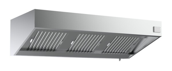 Combisteel Wall-Mounted Hood 1600mm, 1000 m³/h Extraction