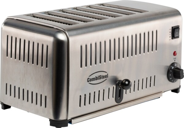 Combisteel Commercial Toaster 6 Slice, 2.5kW Stainless Steel