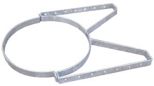 Wall Mount Bracket 355mm Diameter for Commercial Kitchen Equipment