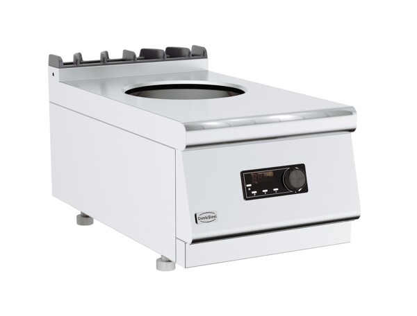 Combisteel Base 700 Induction Wok Cooker, 5kW Electric Tabletop