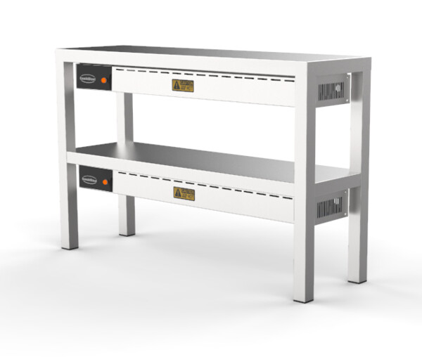 Combisteel Ceramic Heated Overshelf 2 Level 1000mm, 6x250W