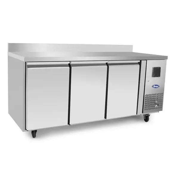 Atosa FEPF3472GR-BS 3-Door Counter Freezer 1795mm with Upstand