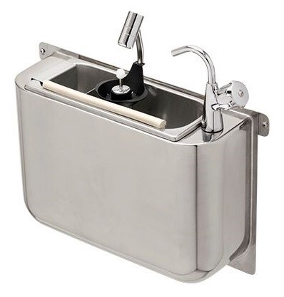 Combisteel Ice Cream Scoop Sink with Water Tap, 410x120mm