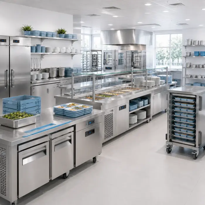 Contract catering kitchen