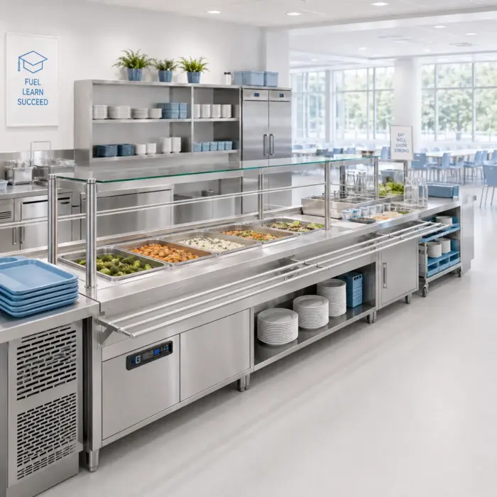 School canteen setup